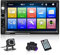 NHOPEEW Dual Din Radio Supporto Android/iPhone Mirror Link 2 Din 7 pollici Touch Display Car Radio con Bluetooth Vivavoce/Dual USB/SD/AUX/Controllo del volante + Telecamera posteriore