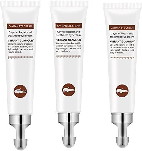 Magic Eye Cream,magische Anti-Aging-Augencreme,Cayman Eye Cream Eye Serum,Silk Protein Anti-Falten and Firming Eye Cream,Augencreme gegen Augenringe und Schwellungen (3pcs)