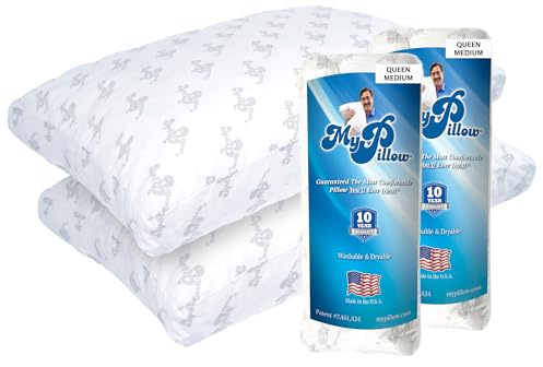 MyPillow Premium Bed Pillow Set of 2 Queen Medium