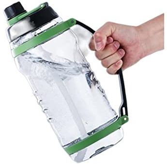 Botella Agua Botella de Agua Taza De Agua De Plástico De Gran Capacidad, Taza De Paja Portátil, Botella De Agua Grande Para Deportes De Alta Temperatura Y Alta Temperatura Garrafa agua Botellas de agu