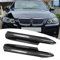 SPORTARC 2 x Frontstoßstangen-Lippen-Splitterklappe für BMW 3er-Serie E90 E91 320i 330i 2005–2008 Kohlefaser