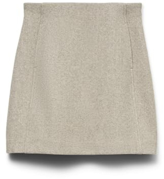 VERO Moda Damen Vmfortuneallison Hw Short Skirt Ga Noos Vmfortuneallison Hw Short Skirt Ga Noos (1er Pack)