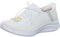 Skechers Damen Hands Free Slip-Ins Ultra Flex 3.0 Brilliant Path Sneaker, Weiss/opulenter Garten, 37 EU Weit
