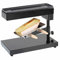 bmf-versand® Raclette 8 Personen Schweizer Käseschmelzer - Tischgrill Elektrisch Schmelzgerät Käse Käselaib Schmelzer - Traditioneller Raclette Grill leichte Reinigung inkl Holzspatel 600 Watt