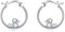 POPLYKE Ente Ohrringe für Frauen Sterling Silber Ente Hoop Ohrringe Tierschmuck Geschenk für Mädchen (Ente)