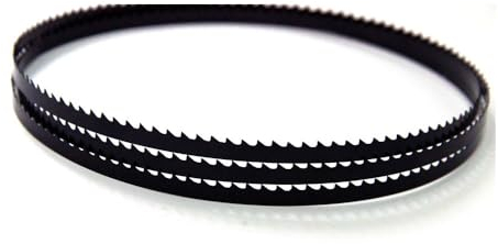 Muarted 3 pezzi 1712 x 6 x 0,36 mm lame a nastro 4 TPI for Metabo BAS 260 Swift BAS 261 precisione for legno plastica tagli curvi