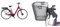 Fischer E-Bike City, CITA 1.0 Elektrofahrrad für Damen und Herren, RH 44 cm & E-Bike Lenkerkorb mit Schnellbefestigung, speziell für E-Bikes entwickelt