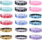 SONNYX WWJD-Armbänder, verstellbar, mit Aufschrift What Would Jesus Do, inspirierende, christliche Armbänder für Damen und Herren, 18 Stück, Stein, Nicht zutreffend.