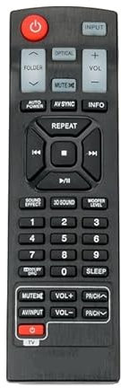 1 pc télécommande Akb73575401 for Barre de Son LG Nb2430A Nb4540 Nb5540A Nb5541