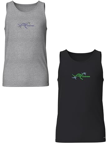 Chiemsee Tanktop Boys 2er Pack mit Kangaroo Print Unterhemd für Jungen
