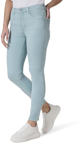 STOOKER Rio FEXXI Move Strass Damen 5-Pocket-Jeans Skinny Fit Denim/Jeans clean wash konisch lang
