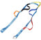 JOINPAYA Kletterseil Leiter für Bunte Outdoor Kletterleiter Tragbare Rope Ladder für Spielplatz und Fördert Sicheres Klettern und Naturerlebnis