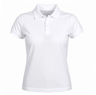 STEXFIT Polo Donna Manica Corta in Cotone, Comoda e Traspirante, Taglio Moderno ed Elegante - XS/XL