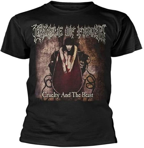 SUAN MEI ROU Cradle of Filth 'Cruelty and The Beast' T Shirt Black 3XL