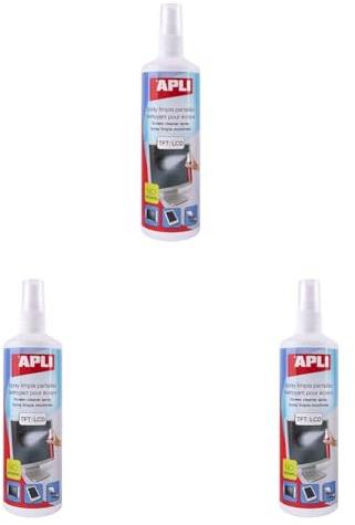 APLI 11324 - Kit de limpieza para ordenador (Paquete de 3)