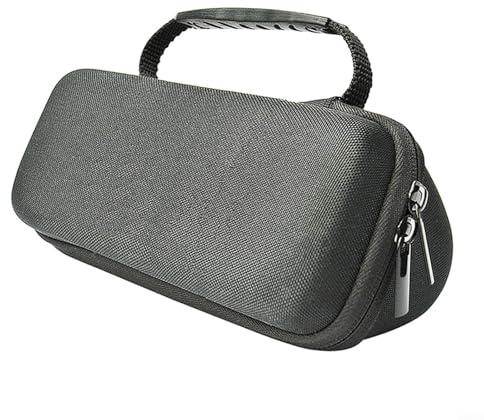 HEIBTENY Storage Bag for Sonos Roam 2,Protective Travel Case with 360-Degree Zipper and Internal Mesh Pocket, Waterproof Shockproof Compact Outdoor Handbag