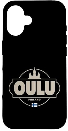 Hülle für iPhone 16 Oulu, Finnland, Städtereisen, nordisches Reiseziel