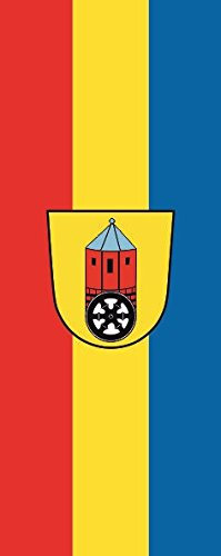 U24 Fahne Flagge Landkreis Osnabrück im Hochformat Premiumqualität 80 x 200 cm