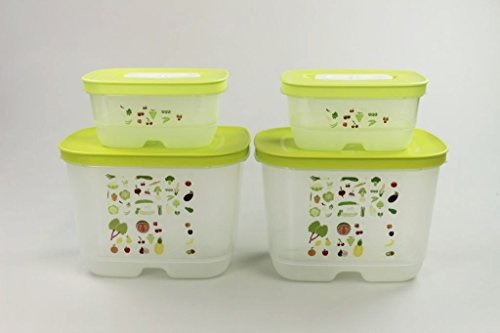 TUPPERWARE Kühlschrank 1,8L hoch (2) limette+ 375 ml (2) KlimaOase Klima P 23829