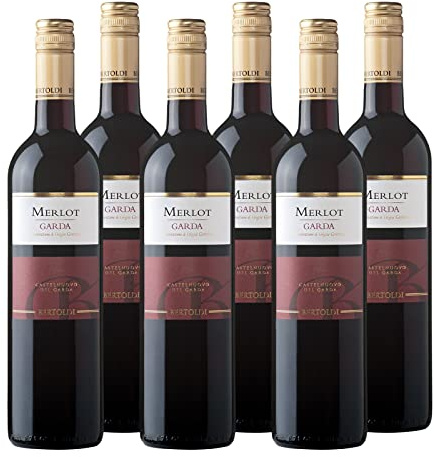 Bertoldi Merlot Garda DOC , Vintage , (6 x 0.75 l)
