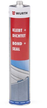 Würth Konstruktionsklebstoff 300ml Schwarz Wasserfest Flüssigkeit