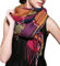 heekpek Damen Kariert Oversized Kaschmir Schal Lange Winterschal Weich Wraps Groß Karo Fransen Schal Warm Schal für Herbst Winter, Regenbogen
