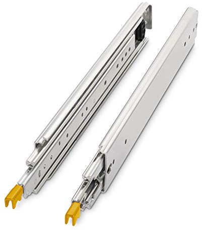 1 Paar Vadania Schwerlastauszüge, 1450 mm, 200 kg, mit Feststellfunktion | Schwerlastauszug mit Feststellfunktion, max. 200 kg.