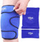 Hilph Knee Ice Pack Wrap, Reusable Ice Pack for Pain Relief & Knee Replacement Surgery, Hot Cold Compress Therapy Gel for Sport Injuries, Bursitis, Meniscus Tear, Arthritis - Blue