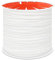 Anawakia Cordino in nylon da 100 m x 0,8 mm, corda in nylon per lavori a maglia a mano, per gioielli fai da te, collana (bianco)
