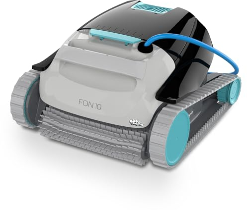 Dolphin Fon 10 Robot limpiafondos automático para Piscinas enterradas de 8m - Limpieza de Fondo y Paredes - Ahorro de energía
