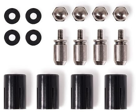 Alphacool Befestigung/Montage Core Push Mounting 17mm M3/M4/UNC 6-32 Set 4x