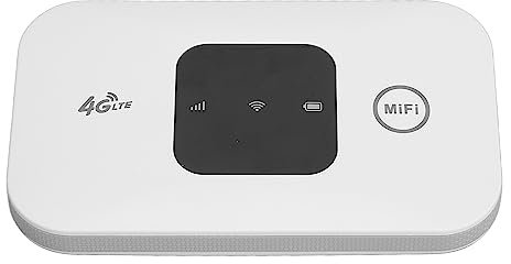 flexman MF800-2 4G 802.11 B/g/n Mobile Hotspot Router, 150Mbps High Speed WiFi Hotspot with Sim Card Slot, WiFi Device for Mobile Phone, Supports Up To 10 Users