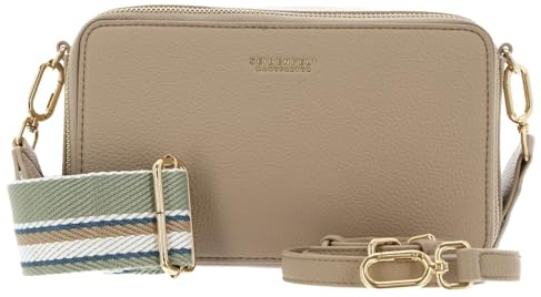 SEIDENFELT MANUFAKTUR Falun Svedala Big Crossbody Bag L Cookie Dough/Gold