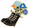 VALICLUD Broche Fleur En MéTal Pour Femme Et Fille - éPingle à VêTements Et Accessoire De Mode - Design Unique Avec Motif Floral - DéCoration Pour Sacs Et Chemises