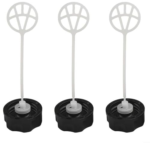Fuel Tank Cap,Fuel Cap,Universal Fuel Tank Cap Replacement For Strimmer Hedge Trimmer Brush Cutter Multitool For 43cc,49cc,52cc,55cc Engine Fuel Tank(3pcs)