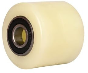 Aqxyki 1 pièce de roulettes de Chariot élévateur 80mm * 60mm avec Accessoires de Roue à roulement, transpalette hydraulique Manuel, Chariot à bétail au Sol