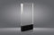 Art-Trophies At10113 Sportliche Glas-Trophäe, durchsichtig, 22 cm