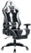 KCREAM Gaming Stuhl 150kg Belastbarkeit, PC Stuhl Ergonomischer Gaming Sessel mit Fußstütze, Drehbarer Schreibtischstuhl mit Rollen, Gamingstuhl mit Kopfstütze und Lumbalkissen, Weiß