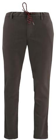 ALBERTO Slim Fit Hose Jump Stretch Dunkelbraun Größe W36 L34