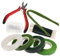 Gogogmee Künstliches Material Stieldraht Grünes Blumenband Mit Blumenpapier Umwickeltes Drahtstiel Wickelband Blumenstielband Gauge Draht Blumenherstellungsdraht Blumenarrangement