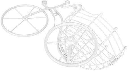 ROMISBABA Bicycle Wall Hanging Flower Basket Wall Bike Planter Chic Decor for Home Indoor/outdoor Flower Holder