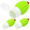 minkissy 3 Pièces Embouteillée bouteille recharge Flacon de voyage pour parfum cactus portable flacon voyage conteneurs de voyage contenant de de voyage Gel de silice