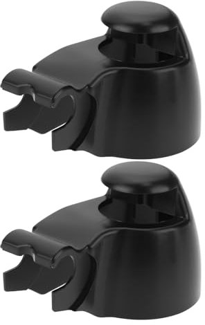 LT Easiyl Lot de 2 Capuchons de Protection de Bras d'essuie-Glace Arrière Compatible avec Seat Ibiza Compatible avec VW Compatible avec Golf IV Compatible avec Polo 6N2 7M3955435 1J6955435A