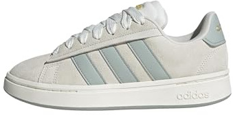 adidas Women's Grand Court Alpha 00S Shoes, core White/Wonder Sage/Gold met., 6.5 UK