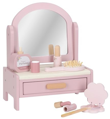 Little Dutch 2516 Holz Spielset Schminktisch - rosa