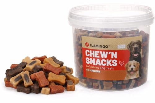 hundeleckerli - leckerli Hund - Chew n Snack Trainingsmix - mit Huhn Lamm und Fisch - 1,4 kg