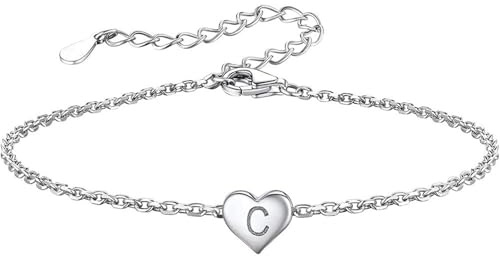 Générique Armreif für Männer, Verliebte, Schmuck, Charms, Armbänder, 925 Sterling Kette, Armbänder für Damen, Buchstabe Z, Armband, Armreif, MM-Ringe, Einheitsgröße, Kupfer, Ohne Schmucksteine