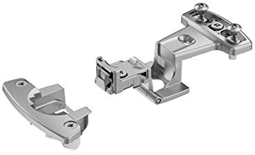 Grundscharnier Selekta Pro 2000, 270 °, Auflage 16 mm, mit Spreizmuffen, vernickelt_Artikel _ 45045