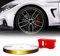 Quattroerre 10330 Wheel Trim Strisce Adesive con Applicazioni per Cerchi Auto, Oro