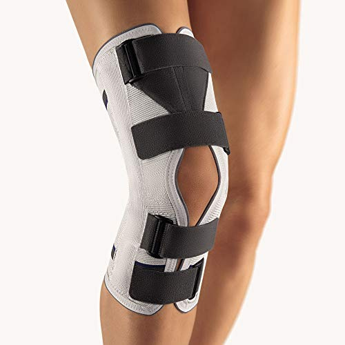 Bort Stabilo® Kniebandage offene Form 5 silber
